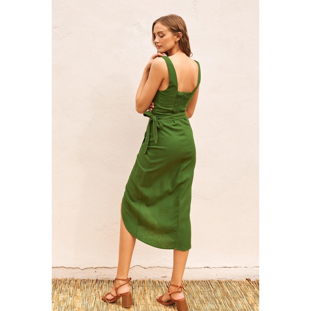 Heaven Sent Tulip Hem Midi Wrap Dress - Dress Forum - FD11527 (Small)