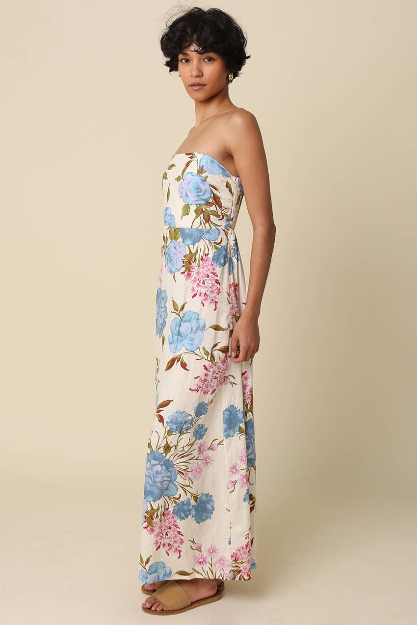 olivaceous linen dress Olivaceous