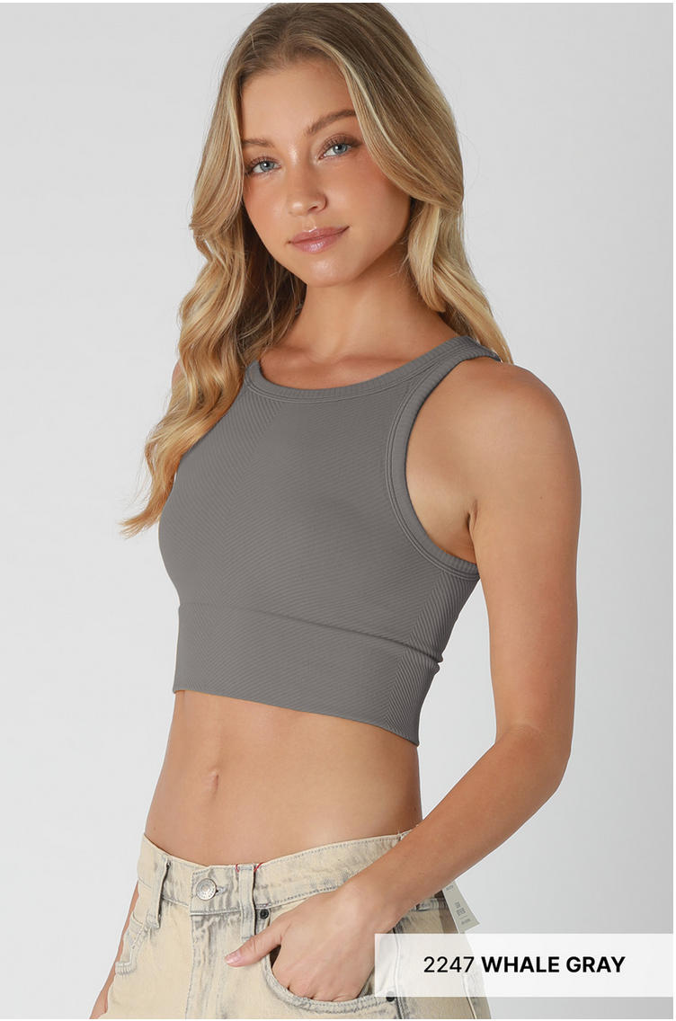 Nikibiki Chevron Crop Top | Salty Skies